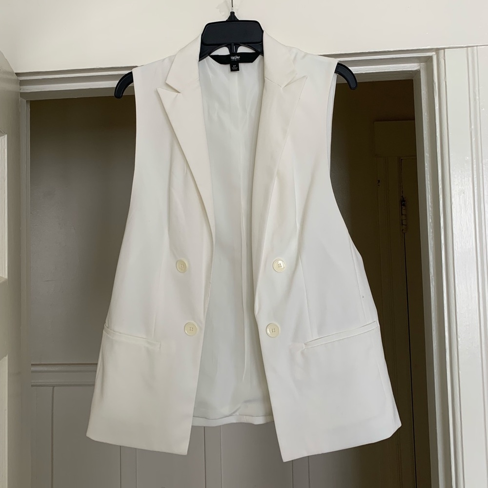 Brand New White Massimo Vest